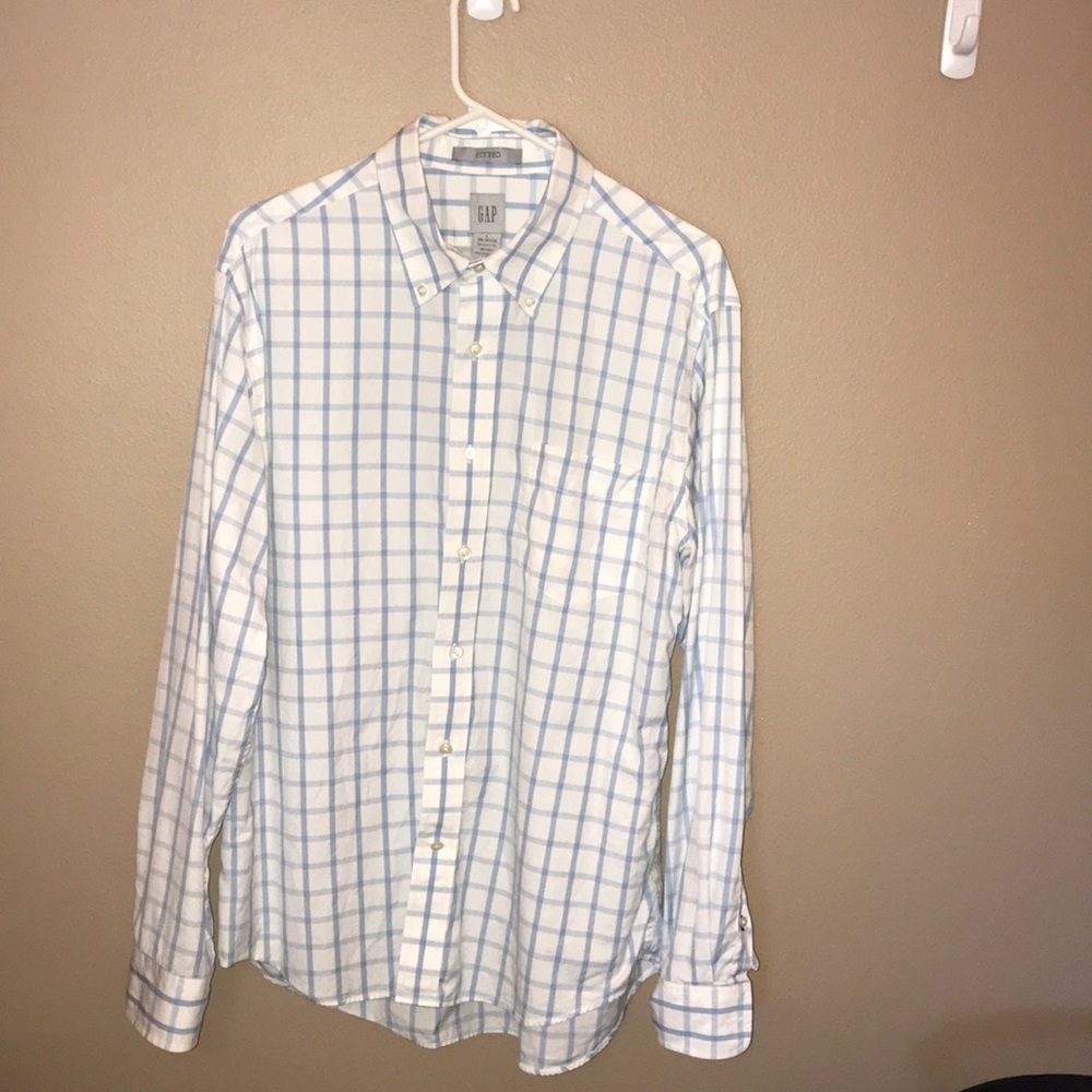 Longsleeve button down, plaid